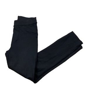 Ladies Spanx Black Ankle Length Spilt Hem Slimming Pants‎ Size Small